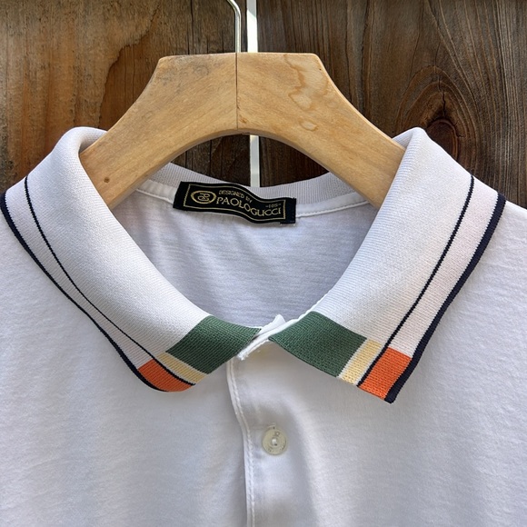Vintage PaoloGucci Polo Shirt Size 105 Short Sleeve. - Picture 7 of 16